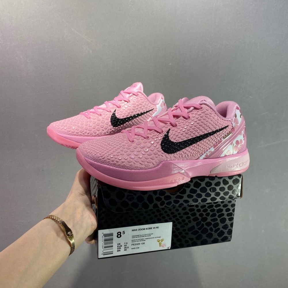 Nike Kobe 6 Pink Zoom Tennis Shoes